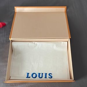 Authentic Louis Vuitton box